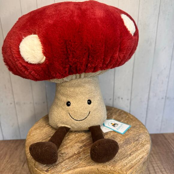 Jellycat Bundle Jellycat Amuseables Mushroom Toadstool Wild Chanterelle Set - Picture 5 of 11
